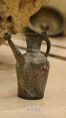 Antique ottoman Middle East Islamic 19th Water Jug Pitcher Pourer Pot