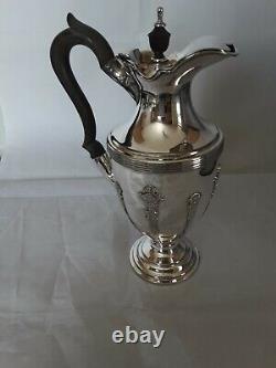 Antique silver plated hot water / fruit juice jug