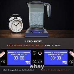 Automatic Hydrogen Water Generator with 3 Modes Family Size 70oz Pitcher