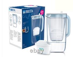BRITA Glass Water Filter Jug 2.5L + 1 Filter Included / Express
