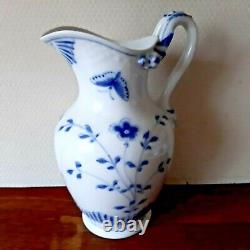 BUTTERFLY Large Pitcher # 81 Bing & Grondahl Royal Copenhagen 1948 1952