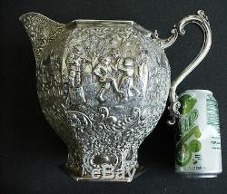 Barbour Silver Company water pitcher circa 1892