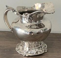 Beautiful Art Nouveau Reed & Barton Water Pitcher