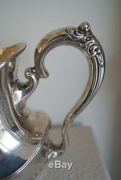 Beautiful Black Starr & Frost Sterling Silver Water Pitcher No Monogram