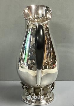 BeautifulHand Made Sterling Silver Water Pitcher 30.1 Troy 0z. / 938 Grams