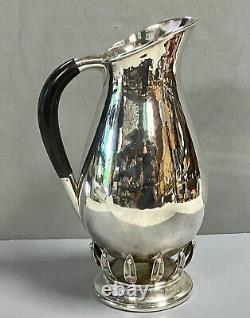 BeautifulHand Made Sterling Silver Water Pitcher 30.1 Troy 0z. / 938 Grams