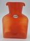 Blenko 1st Quality Butternut 384 Water Bottle, Double Spout Pitcher
