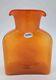 Blenko Butternut 384 Water Bottle, Double Spout Pitcher