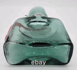 Blenko Caturday Companion Mouse 384M Water Bottle, Double Spout Pitcher