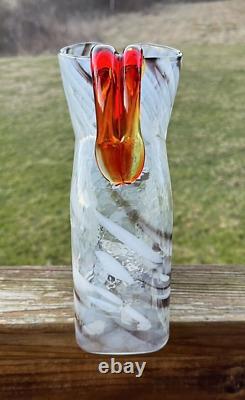 Blenko Glass Water Bottle 384 Special Edition Dog Days
