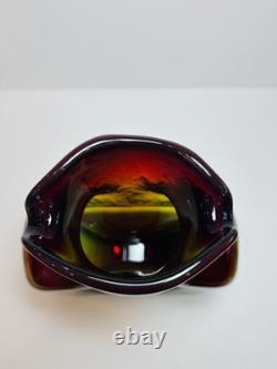 Blenko Water Bottle Week Experimental 384M Double Spout Pitcher-Second Quality