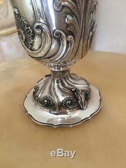 Buccellati Grande Imperiale water pitcher. 0925 sterling silver vintage ex cond