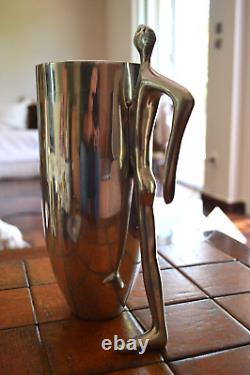 CARROL BOYES ICONIC WATER JUG ABSTRACT MAN SCULPTURAL HANDLE 28 cm 11'' HEIGHT