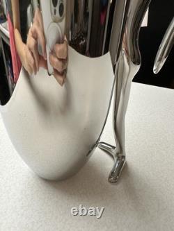 Carrol Boyes Water Jug Standing Man Handle Metal Bar Pitcher South Africa