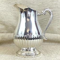 Christofle Silver Plated Water Pitcher Wine Jug LARGE 3.5 Pints 2 Litres 2000ml