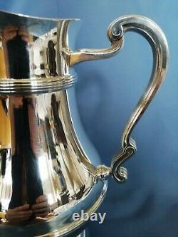 Christofle Silver Plated Water Pitcher Wine Jug LARGE FRANCE