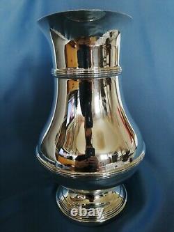 Christofle Silver Plated Water Pitcher Wine Jug LARGE FRANCE