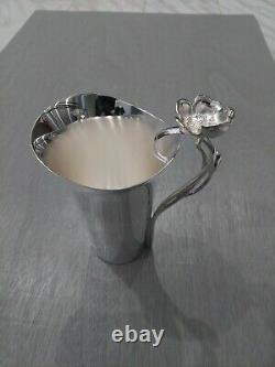 Christofle Silver Water Pitcher Jug Bowl Container Anemone BRAND NEW! 4235025