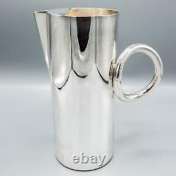 Christofle Vertigo Silverplate Water Pitcher in Box 9 H FREE USA SHIPPING