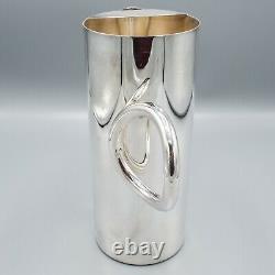 Christofle Vertigo Silverplate Water Pitcher in Box 9 H FREE USA SHIPPING