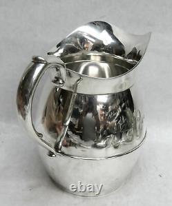 Classic American International Sterling Silver 3 Pint 7 1/2 Water Pitcher