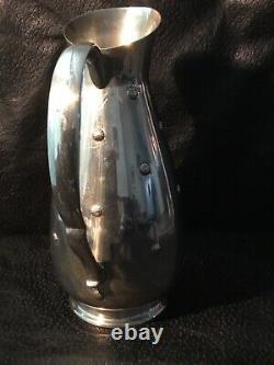 Classic Rare Far East Reed & Barton Sterling Silver Water Pitcher x426 9 3/4