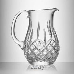 Clear Glass Pitcher 57oz Large Water Jug with Handle Durable Drinkware for J