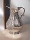 Copper Beverage Serving Jug With Brass Handle 2 Liters Capacity Water Pitcher
