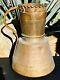 Copper Hand Hammered Water Pitcher Jug 16 Tall Top Is 6.5 Wide-7.5lbs