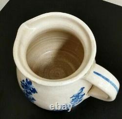 DORCHESTER POTTERY N. RICCI FECIT C. A. H. BLUEBERRY WATER PITCHER Jug WithLID RARE