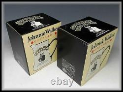 Decanters Jugs Water pitcher Johnnie Walker 2 box set with pottery box f/s