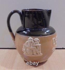 Dewar's Scotch Whisky Advertisign Vtg Royal Doulton Ceramic Pitcher / Water Jug