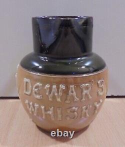 Dewar's Scotch Whisky Advertisign Vtg Royal Doulton Ceramic Pitcher / Water Jug