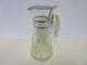 Dn21 Jug Cut Glass Water Pitcher Showa Retro Used
