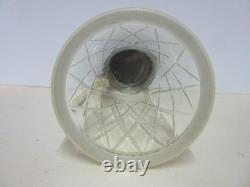 Dn21 Jug Cut Glass Water Pitcher Showa Retro Used