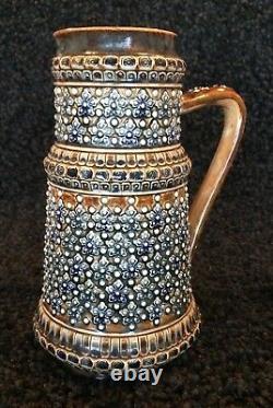 Doulton Lambeth Pitcher Water Jug 1877