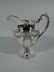 Durgin Empire Water Pitcher 134 Antique Regency American Sterling Silver