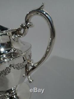 Durgin Empire Water Pitcher 134 Antique Regency American Sterling SIlver