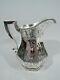 Durgin Water Pitcher 1900 Antique Large Heavy American Sterling Silver