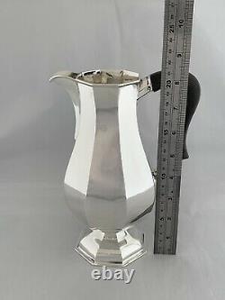 EDWARDIAN Antique Silver WATER JUG / BEER JUG 1903 J Rodgers & Sons STERLING