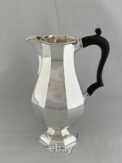 EDWARDIAN Antique Silver WATER JUG / BEER JUG 1903 J Rodgers & Sons STERLING