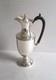 Elegant, Antique Solid Silver Water / Wine Jug. 540gms. Ht. 26.8cms. Lon. 1919