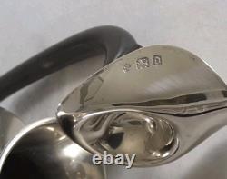 ELEGANT, ANTIQUE SOLID SILVER WATER / WINE JUG. 540gms. HT. 26.8cms. LON. 1919