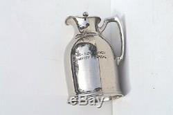 Early 1940s' Grace-new Haven Community Hospital Silver Plated Water Pitcher Rare