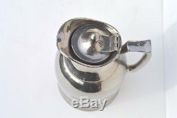 Early 1940s' Grace-new Haven Community Hospital Silver Plated Water Pitcher Rare