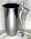 Early Production Carrol Boyes Man Figural Handle Stainless Steel Water Pitcher