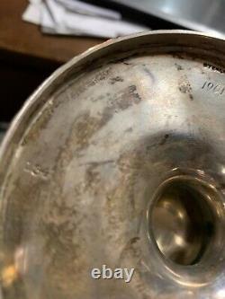 Early Sterling Water Pitcher Monogrammed