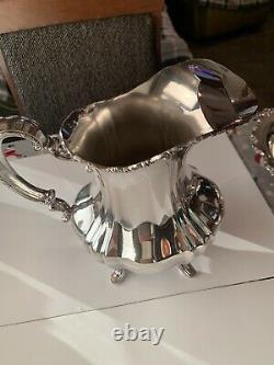 Elegant Wallace Large Silver Water Pitcher