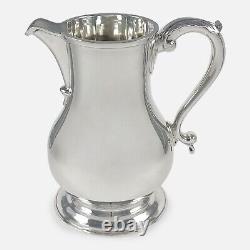 Elizabeth II Sterling Silver Beer Jug / Water Pitcher Wakely & Wheeler 1971