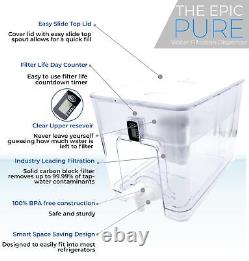 Epic Pure Countertop Water Filter Dispenser for Drinking Water. 36 Cup 150